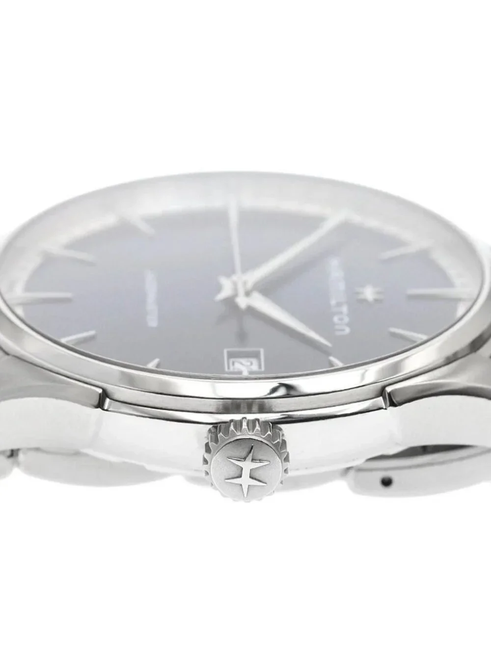 HAMILTON Jazz master H324510 Date Navy Dial Quartz Men's Watch_964908